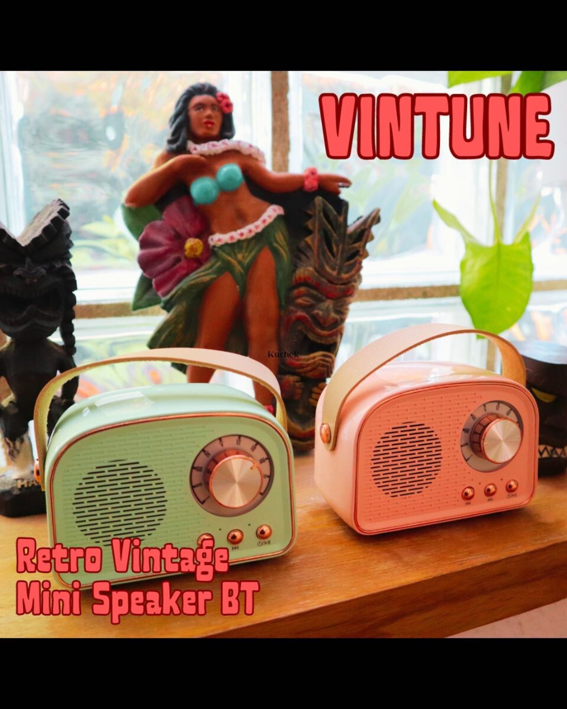 Mini altavoz Bluetooth Retro - ENVIO GRATIS! - 6