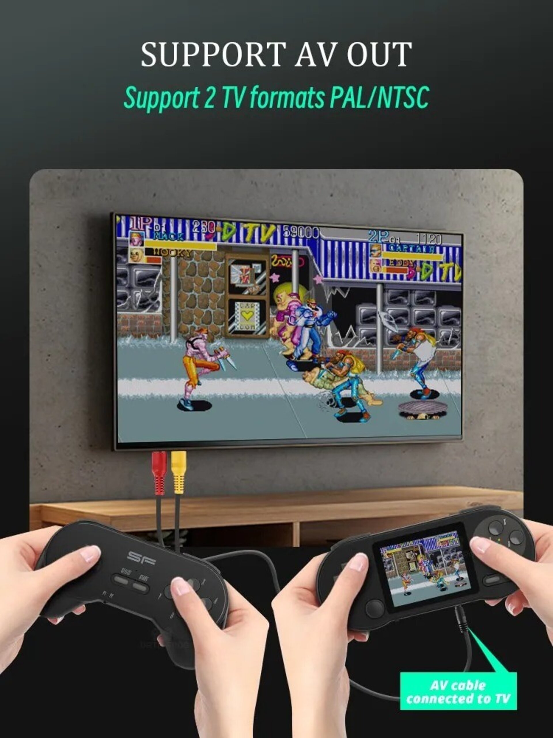 Mini Videoconsola Retro, 6000 Juegos - ENVÍO GRATIS! - 5