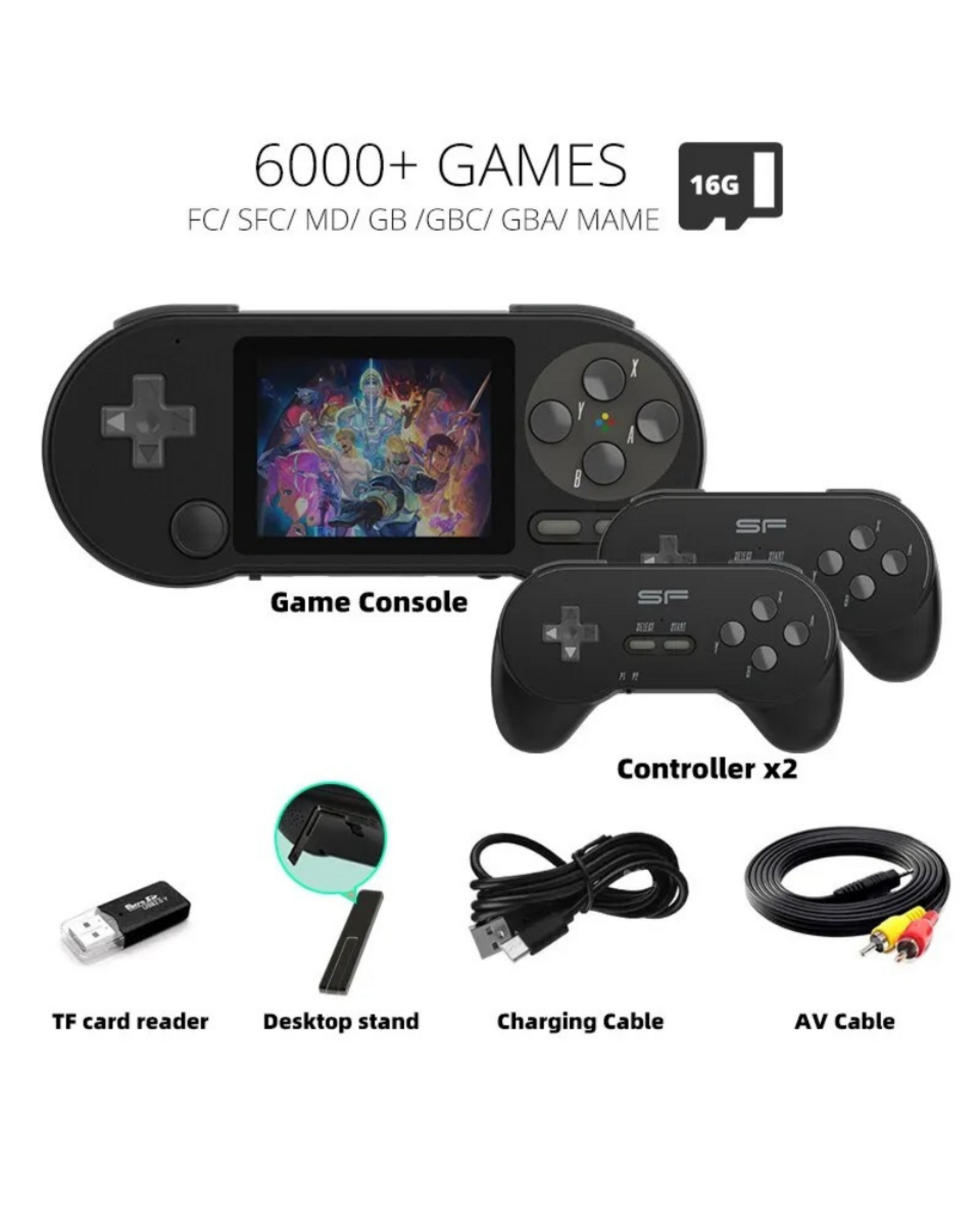 Mini Videoconsola Retro, 6000 Juegos - ENVÍO GRATIS! - 3